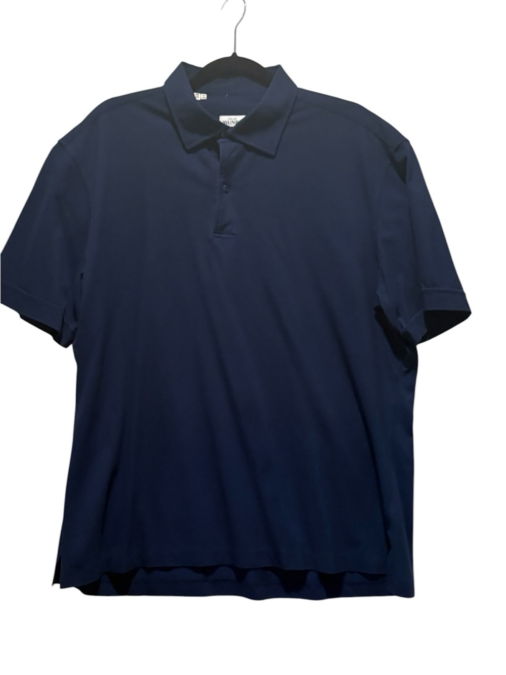 Munro - Men's Polo Shirt. Navy Blue. Size 46 and neck 18.